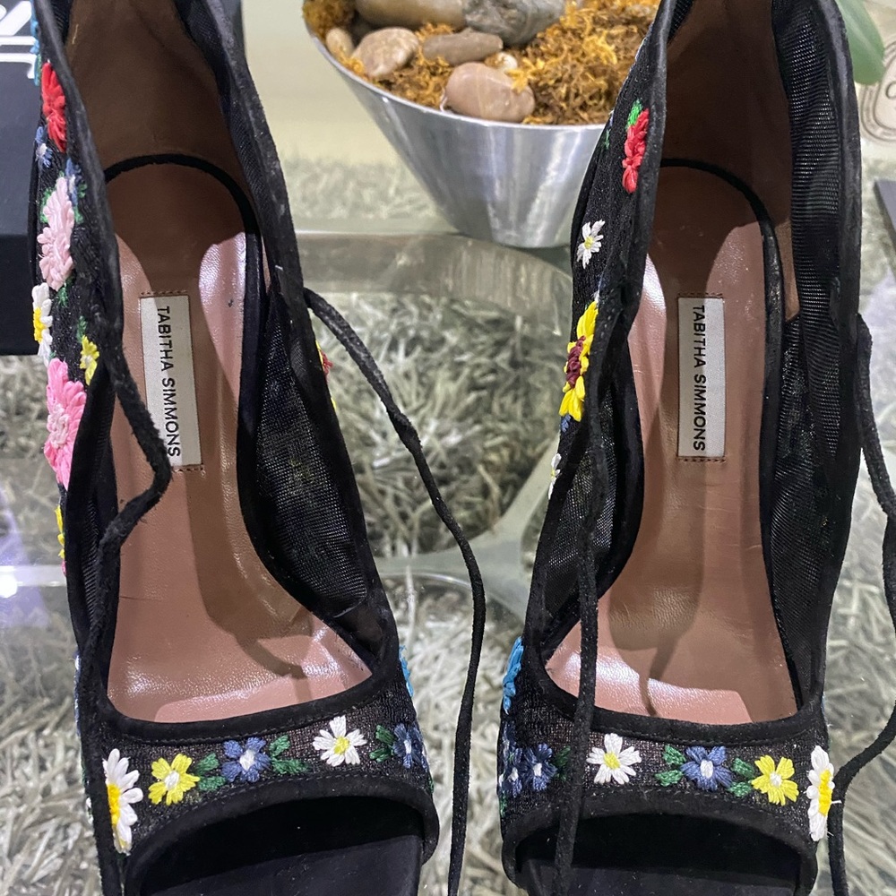 TABITHA SIMMONS Dusty Meadow floral-embroidered - Picture 5 of 14